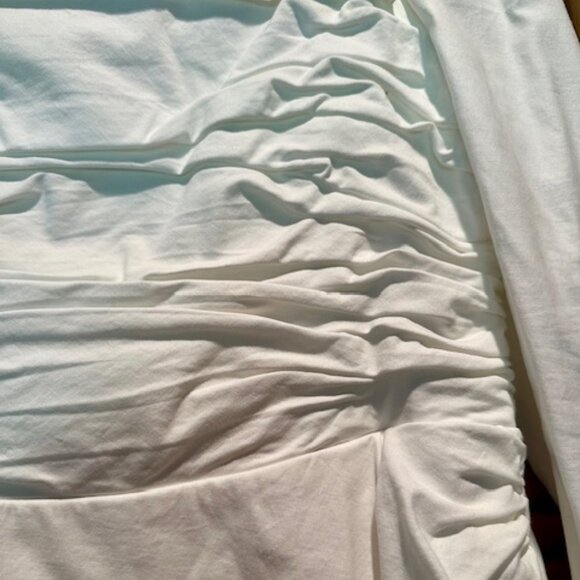 Reformation Isaac Dress in White Ivory- Size 10 - Picture 6 of 7